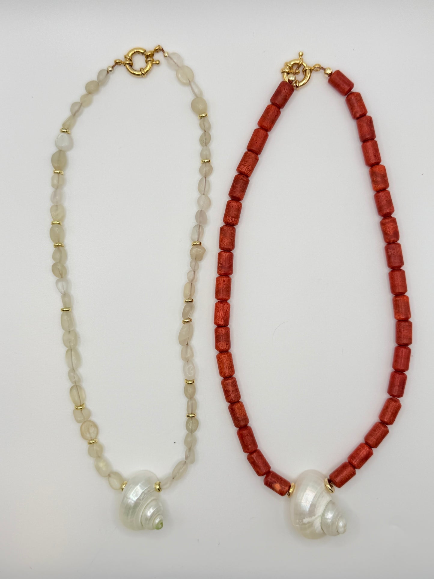 pearly shell stack