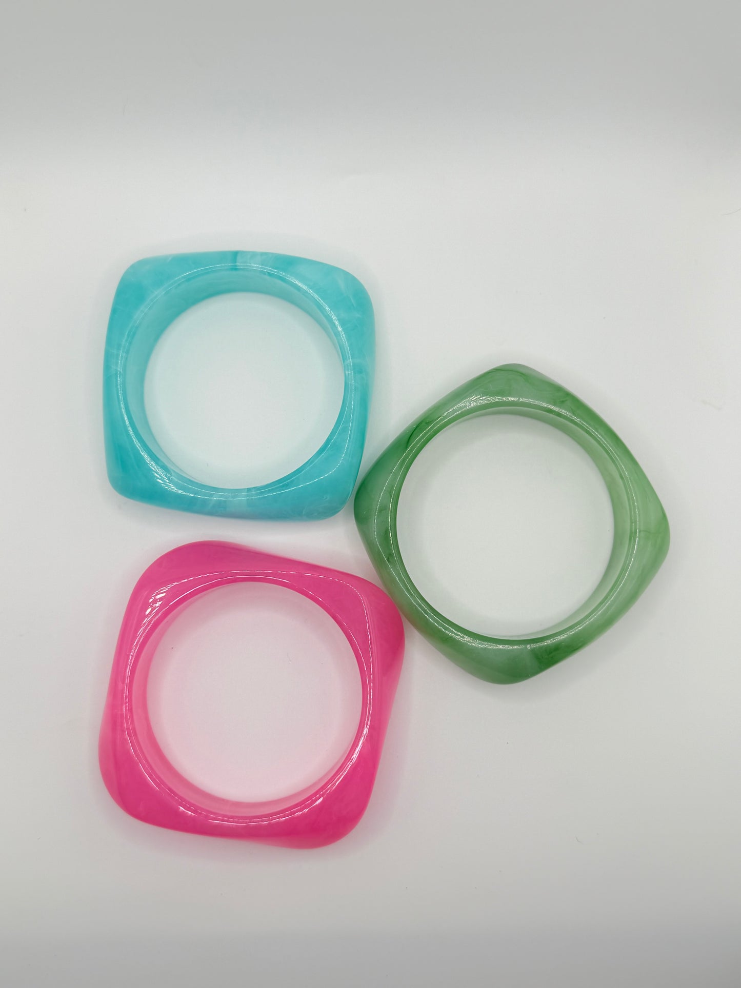 chunky bangle stacks
