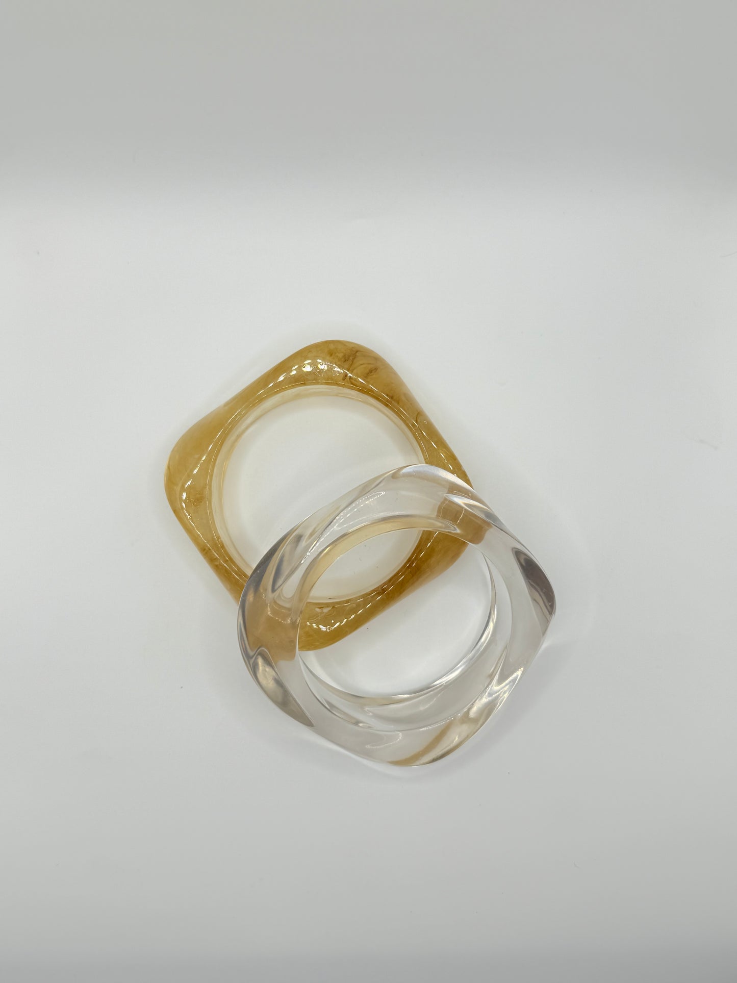 chunky bangle stacks