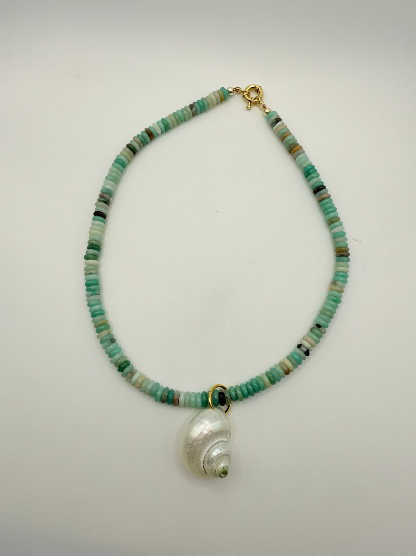 pearly shell charm