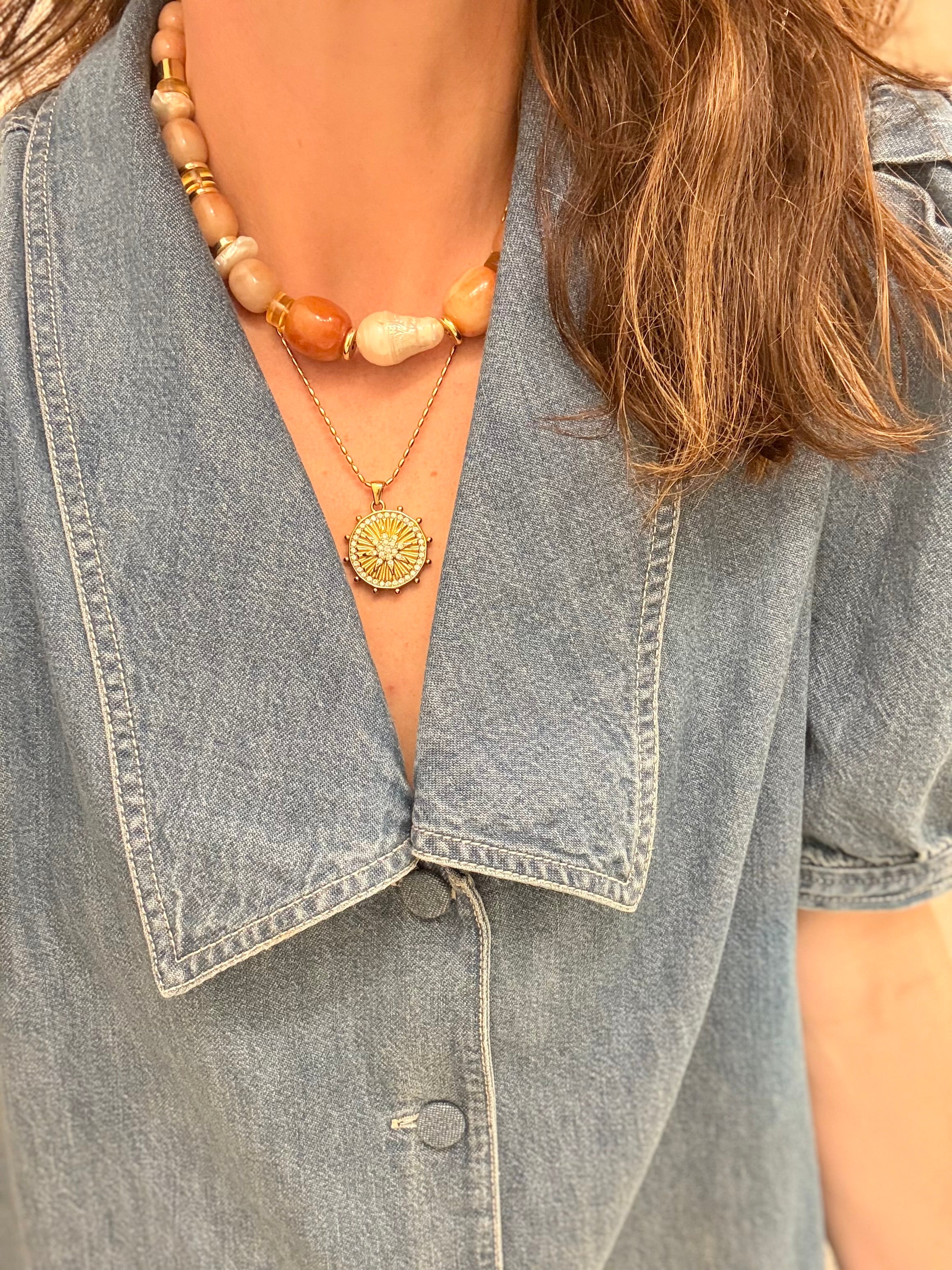 medallion seed chain – Stacks Augusta