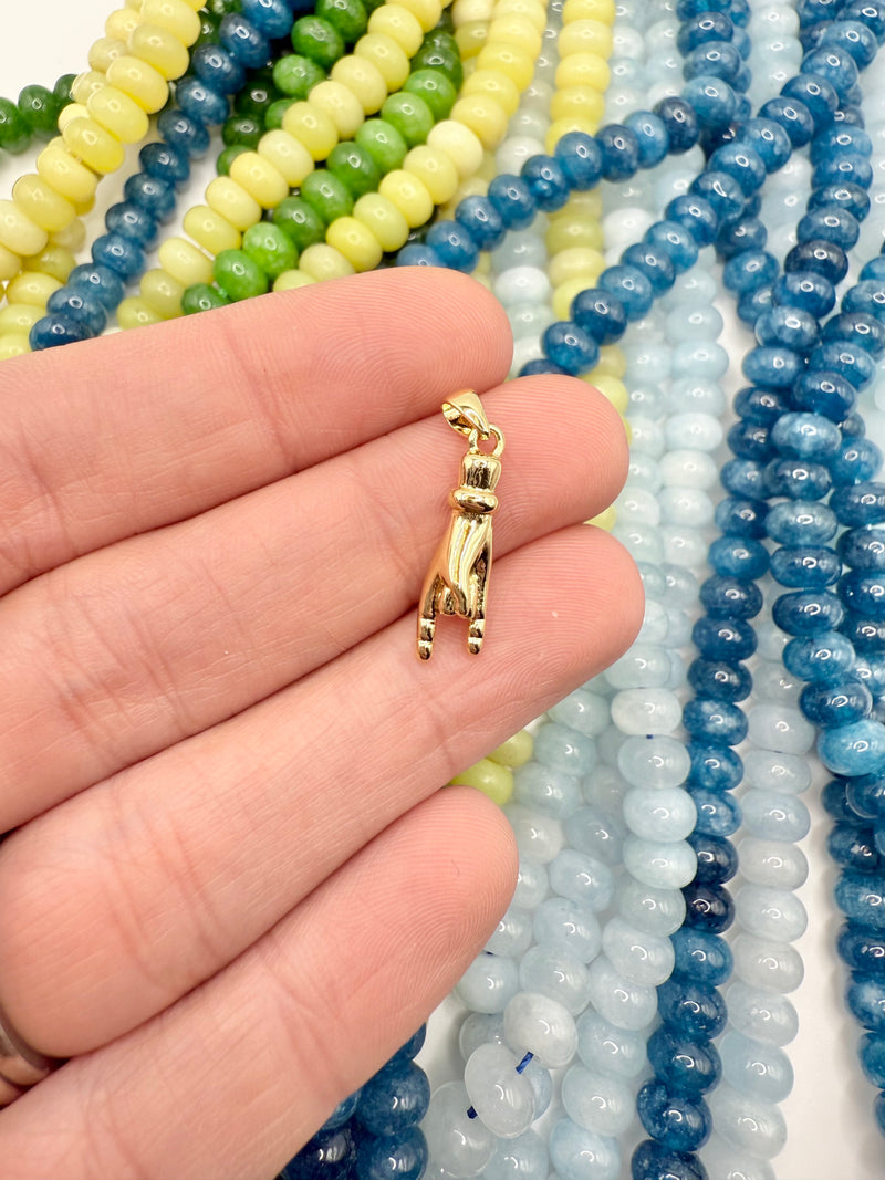 horned hand charm