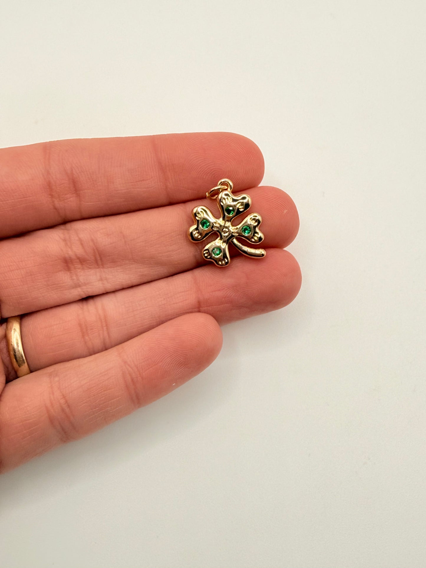 four leaf clover charm