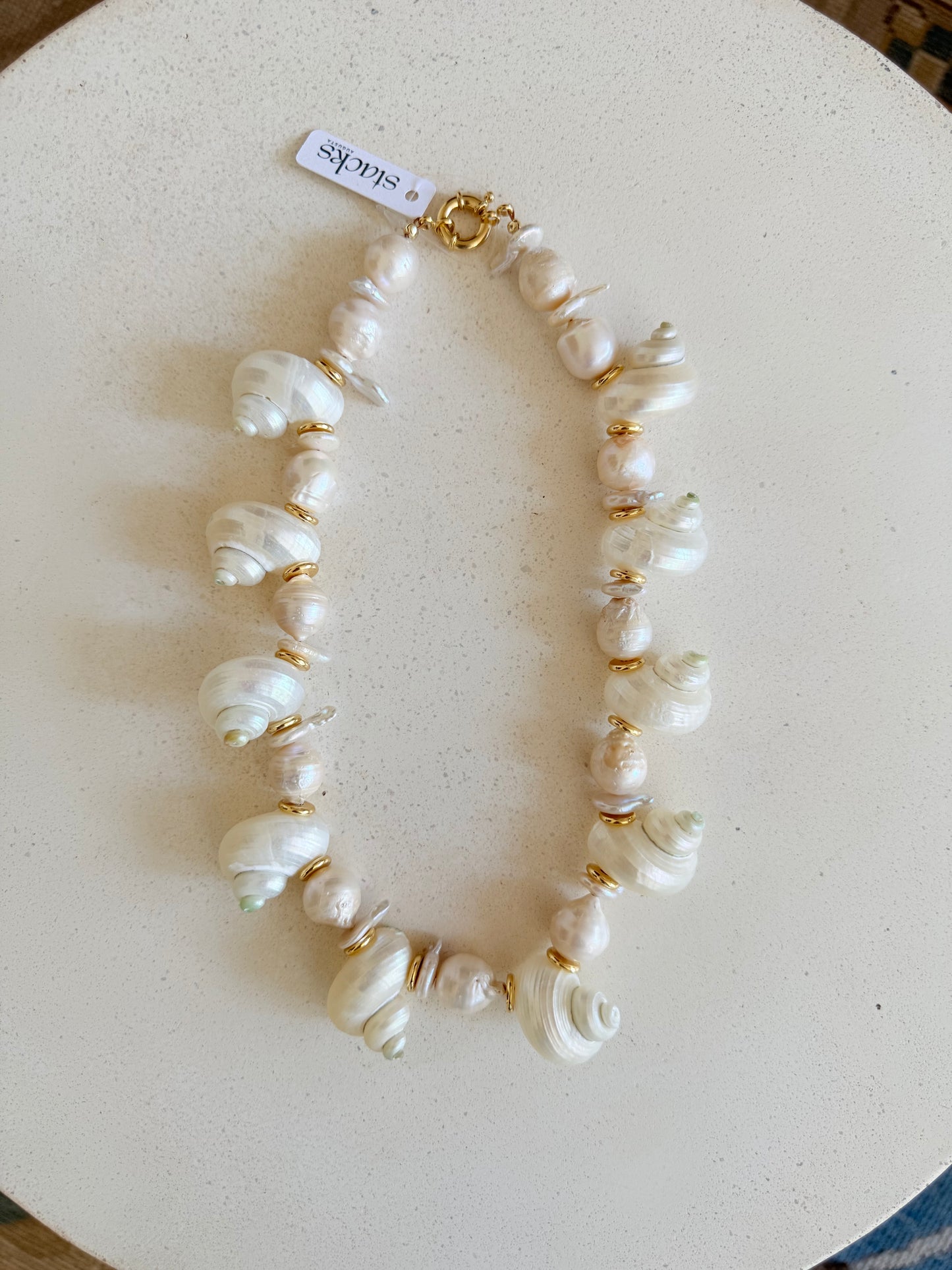 pearl shell stack