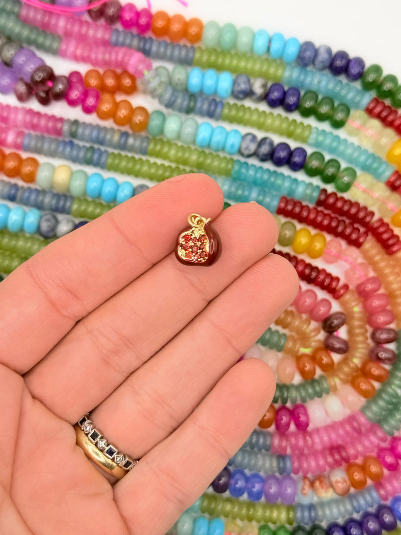 pomegranate charm