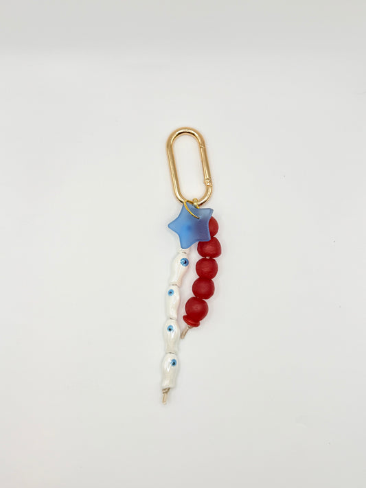 Americana bag charm