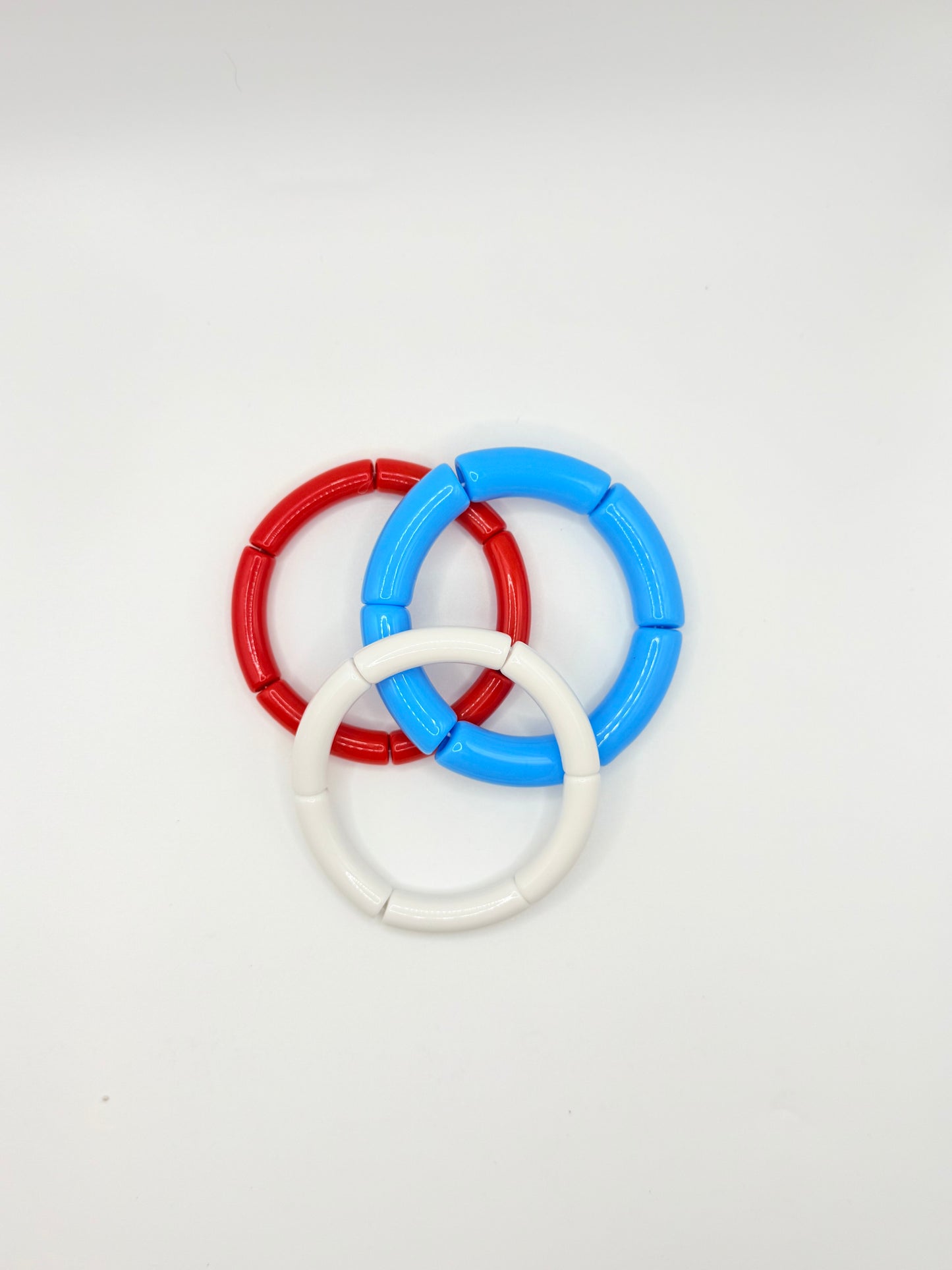 americana bracelet stack