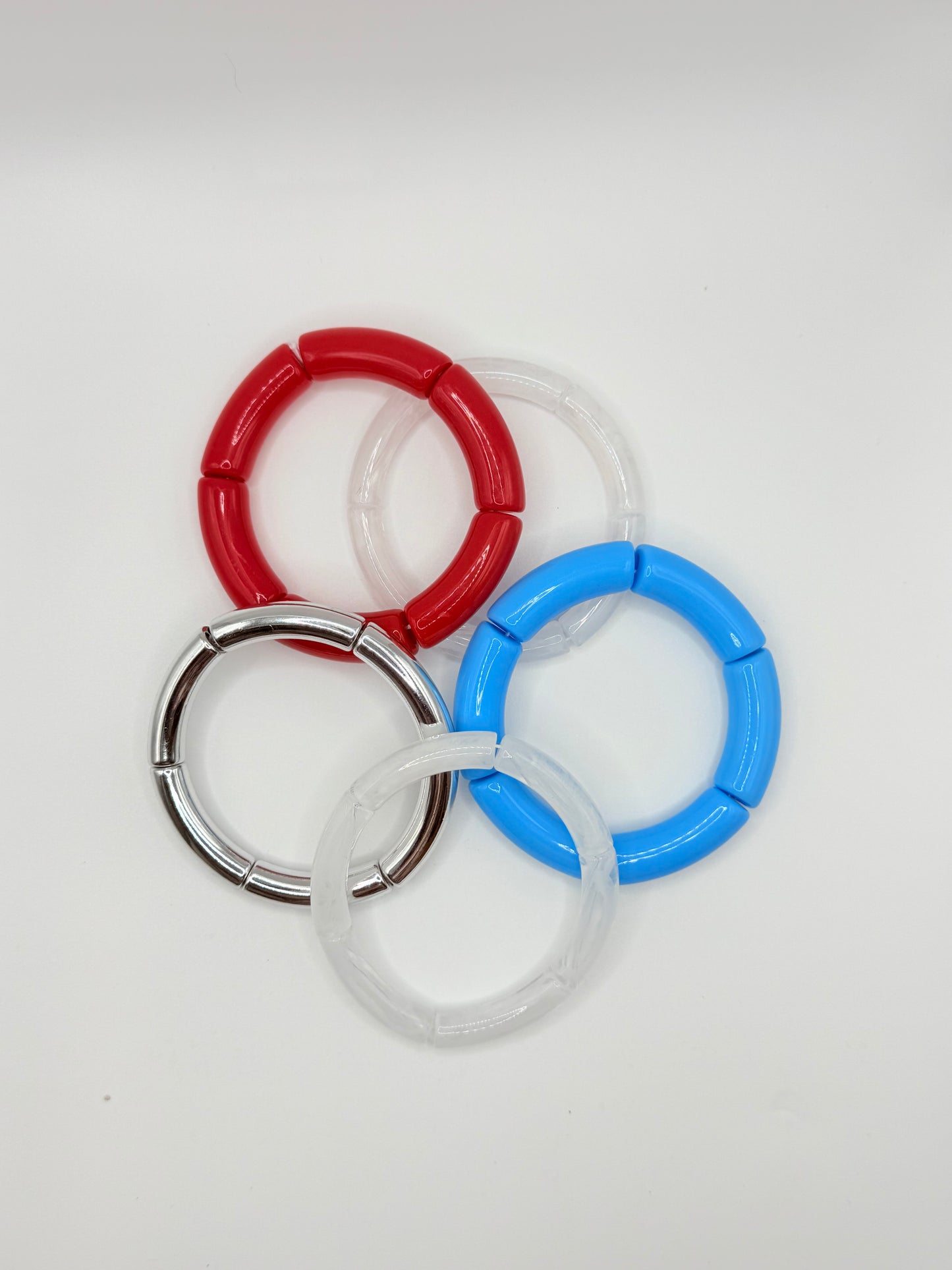 americana bracelet stack