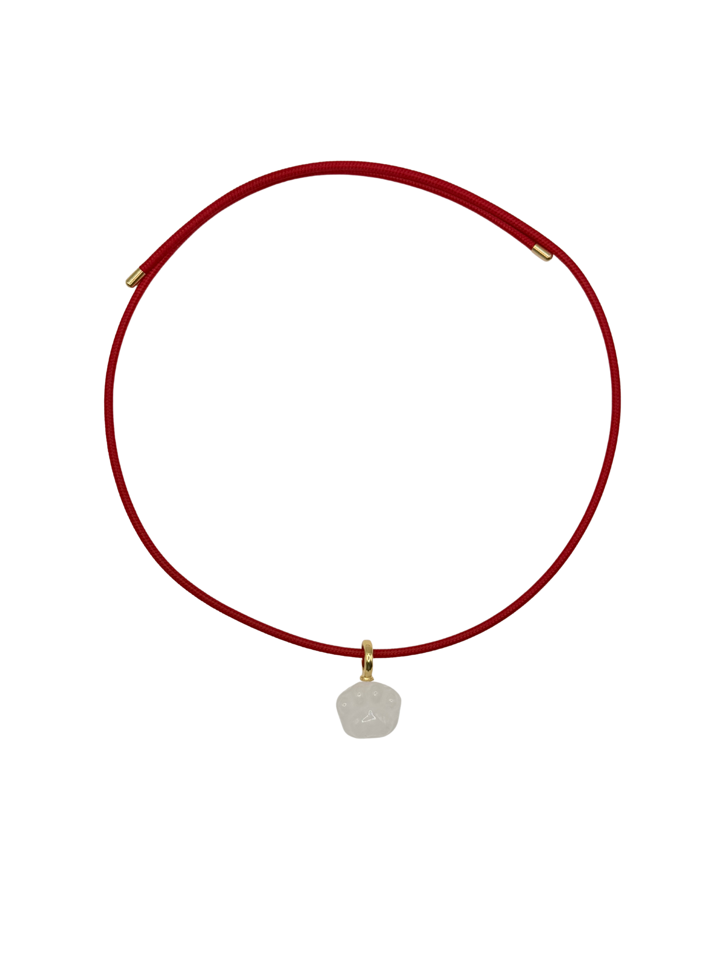 gemstone paw charm
