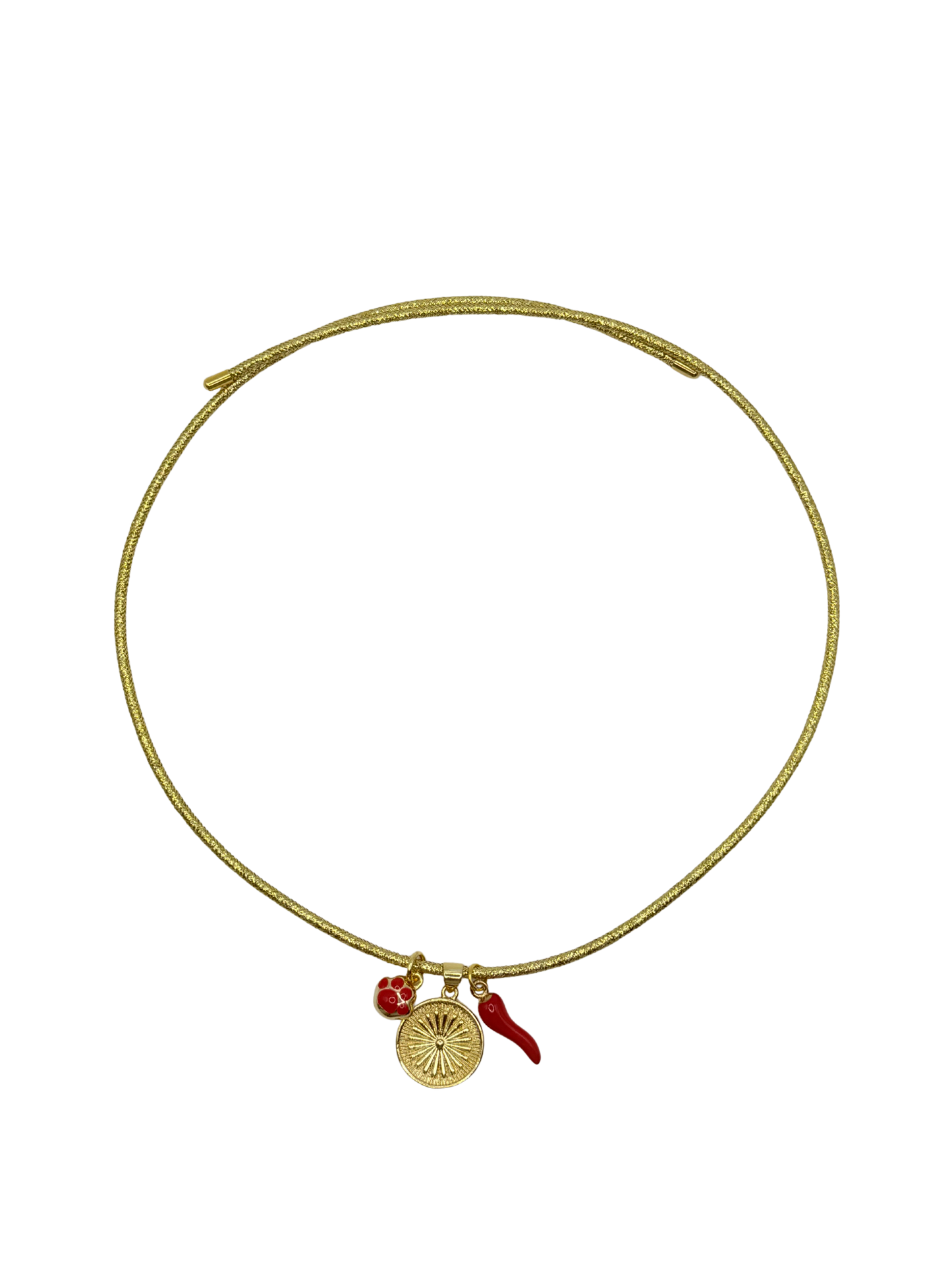 magnetic collar w/ charms